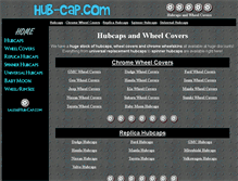 Tablet Screenshot of hub-cap.com